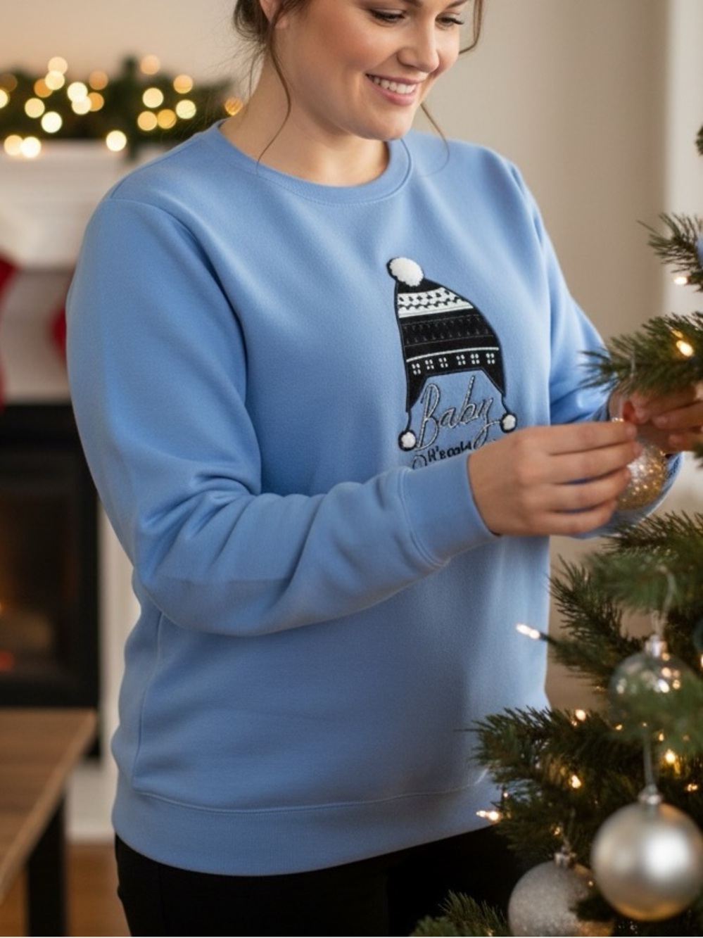 👛 (ANY 2/$20) GEORGE Soft Fleece Pyjama Top  with Winter Theme